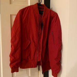 River Island Red Winter Jacket Size Medium (M)